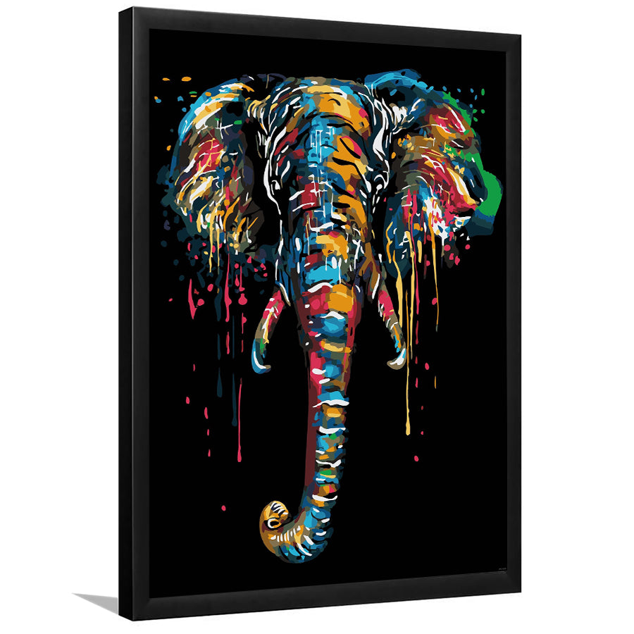 Elephant Kunye Framed Art Prints Wall Decor - Art Prints, Framed Picture,For Sale, Ready to hang