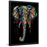 Elephant Kunye Framed Art Prints Wall Decor - Art Prints, Framed Picture,For Sale, Ready to hang