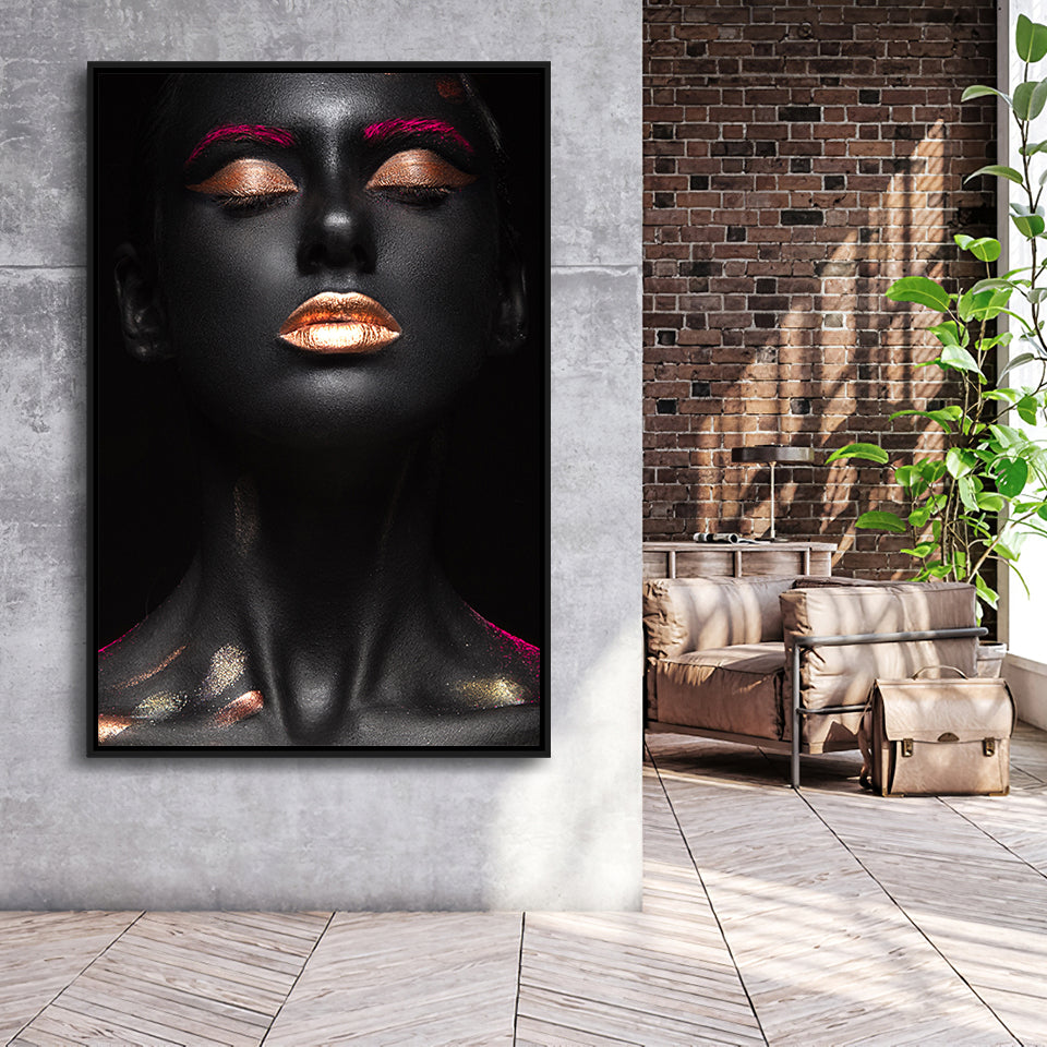 Ensitti Framed Canvas Prints Wall Art Home Decor - Painting Canvas,Black Frame, Ready to hang