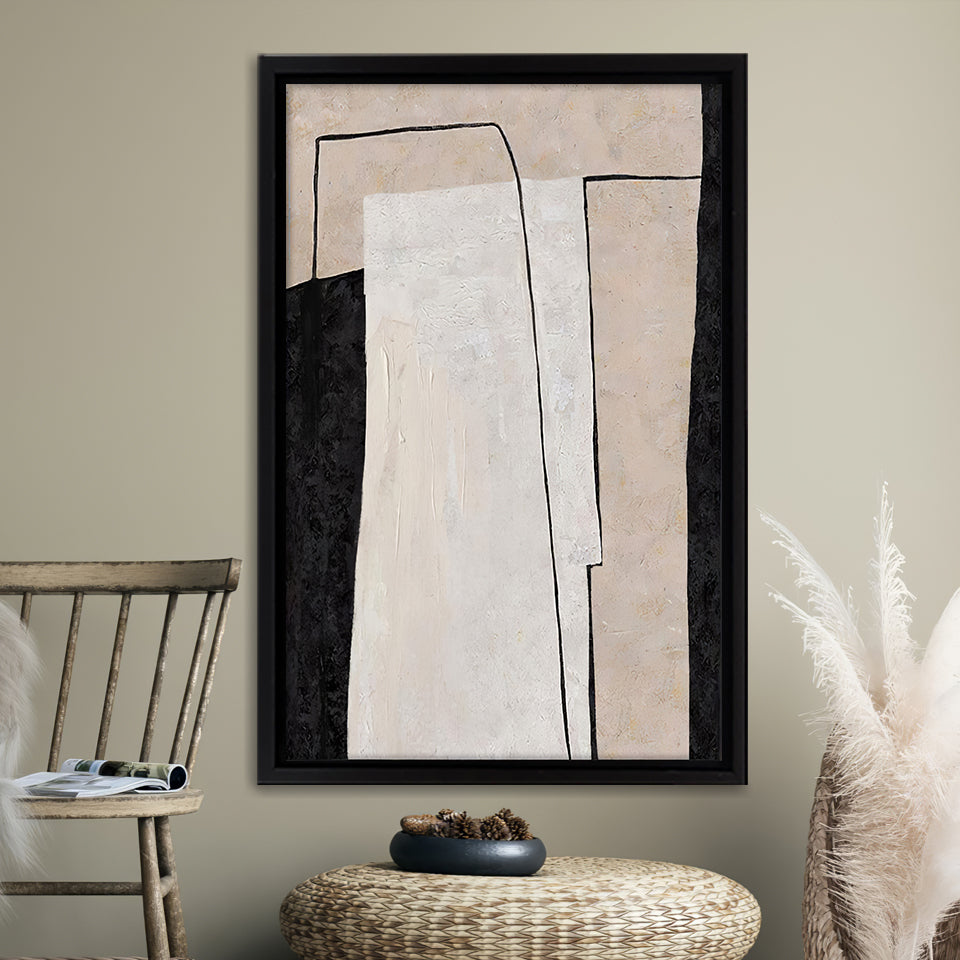 Extra Large Minimalist Painting Framed Canvas Prints - Painting Canvas, Wall Art, Framed Art, Home Decor, Prints for Sale