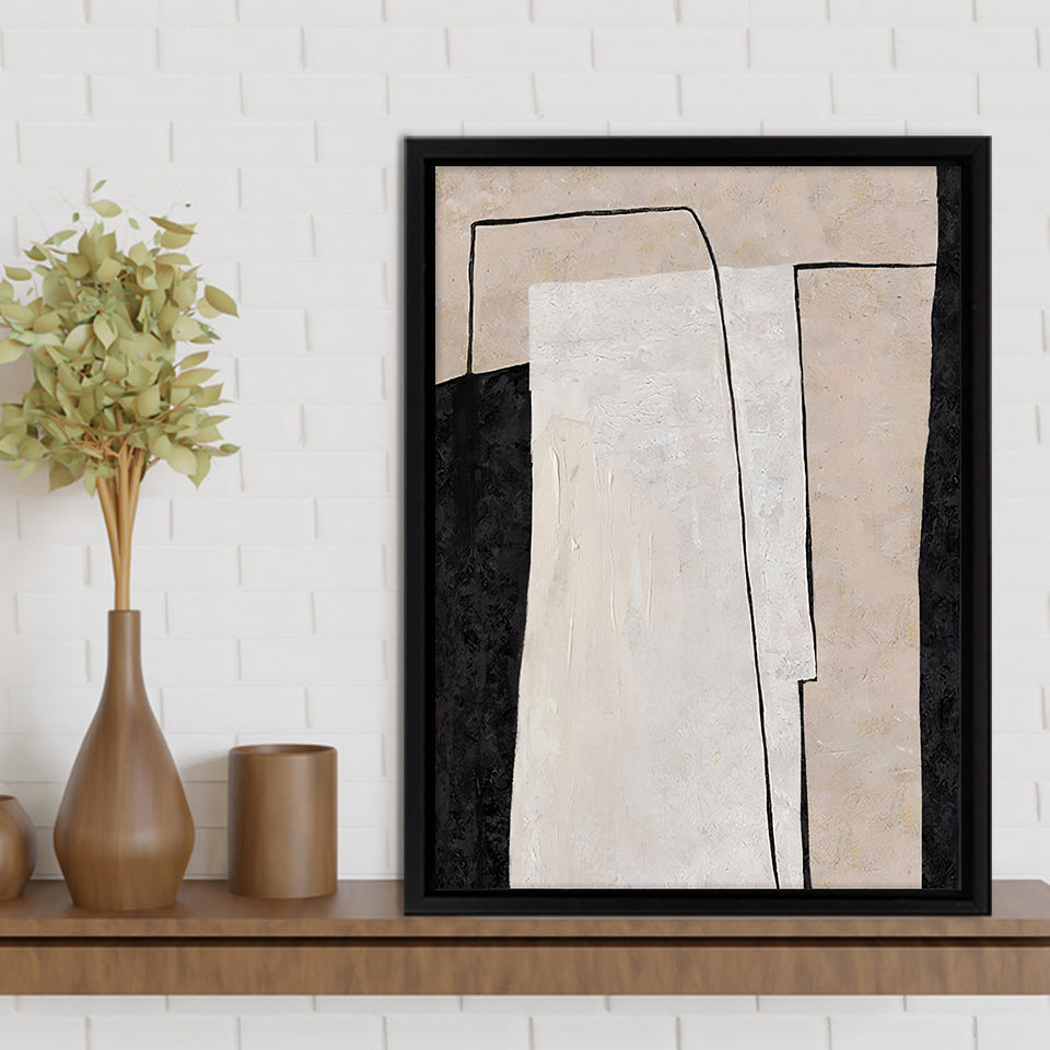 Extra Large Minimalist Painting Framed Canvas Prints - Painting Canvas, Wall Art, Framed Art, Home Decor, Prints for Sale