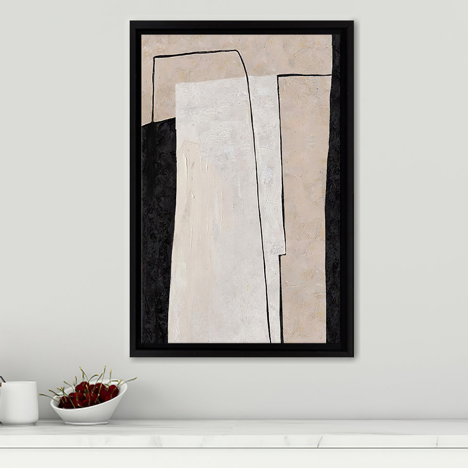 Extra Large Minimalist Painting Framed Canvas Prints - Painting Canvas, Wall Art, Framed Art, Home Decor, Prints for Sale