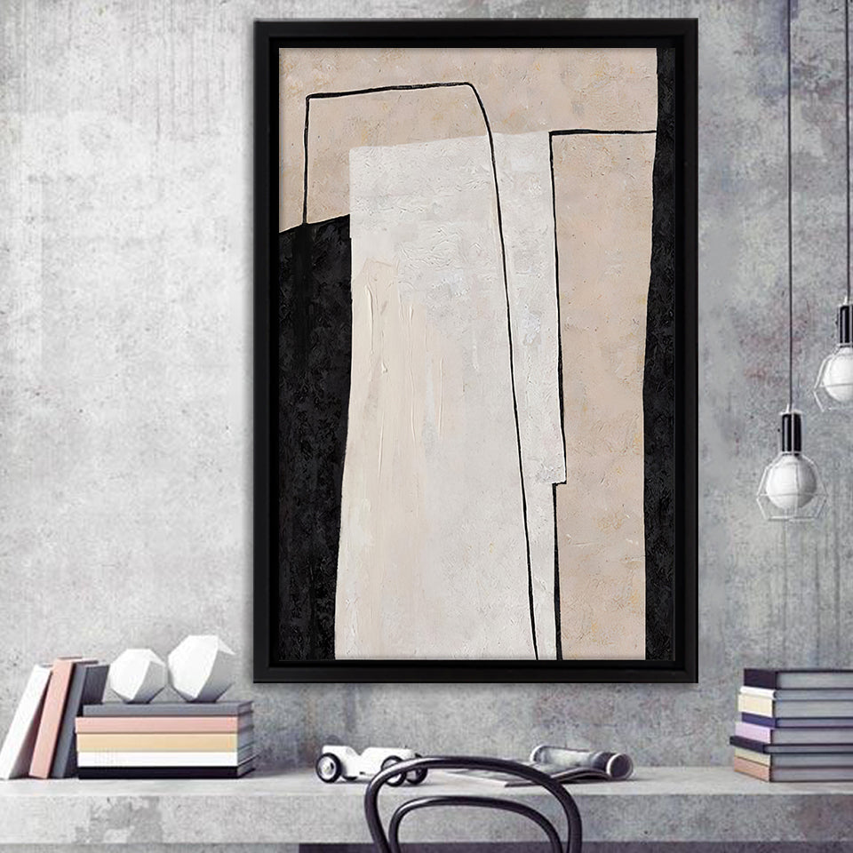Extra Large Minimalist Painting Framed Canvas Prints - Painting Canvas, Wall Art, Framed Art, Home Decor, Prints for Sale