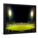 Eden Garden Cricket Ground, Stadium Canvas, Sport Art, Gift for him, Framed Art Prints Wall Art Decor, Framed Picture