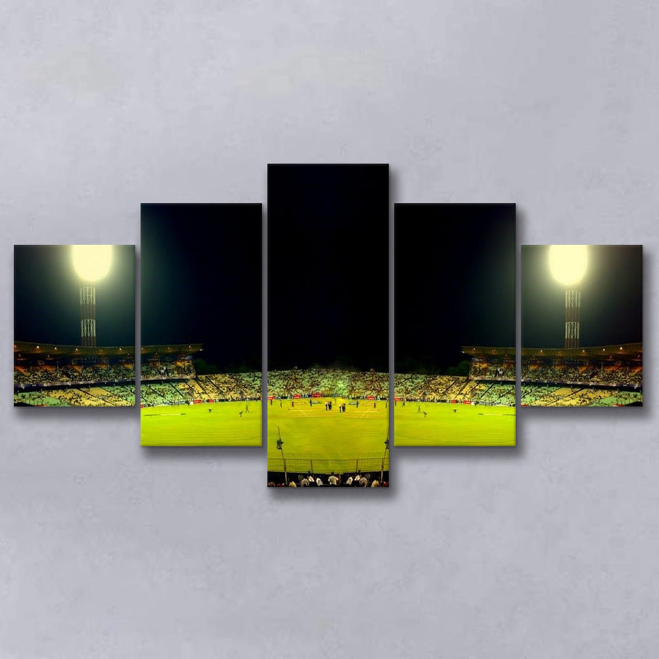 Eden Garden Cricket Ground, Stadium Canvas, Sport Art, Large Canvas, Multi Panels, Canvas Prints Wall Art Decor