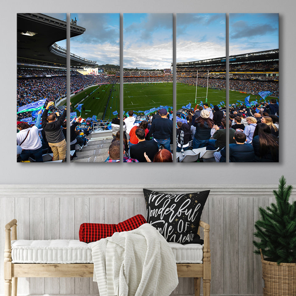 Eden Park New Zealand, Stadium Canvas, Sport Art, Gift for him, Multi Panels B, Canvas Prints Wall Art Decor
