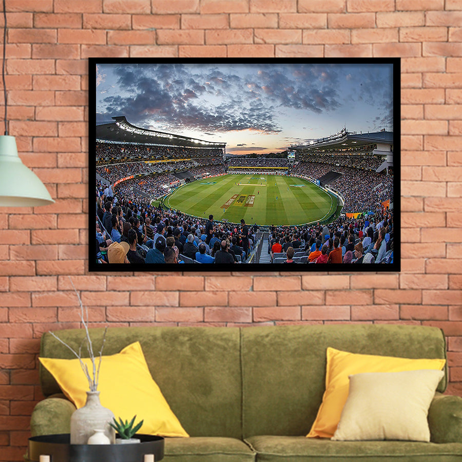 Eden Park in Auckland New Zealand, Stadium Canvas, Sport Art, Gift for him, Framed Art Prints Wall Art Decor, Framed Picture