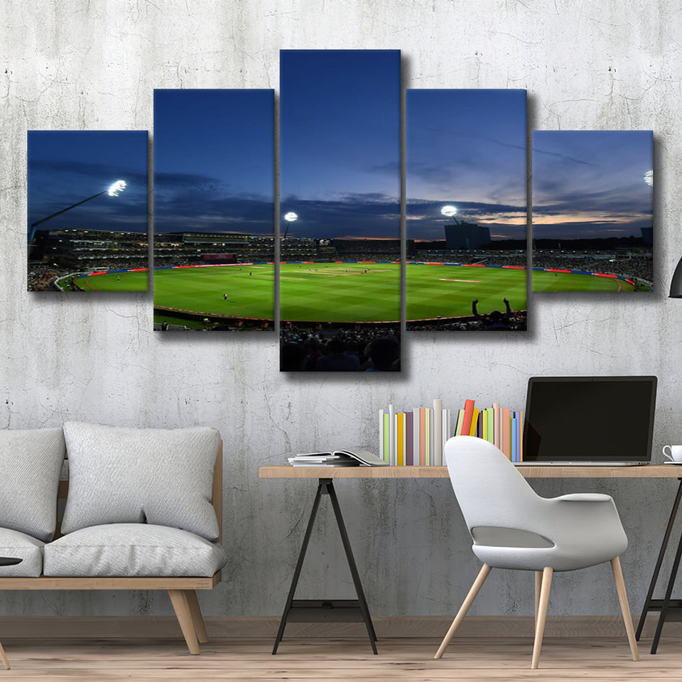 Edgbaston Stadium, Stadium Canvas, Sport Art, Large Canvas, Multi Panels, Canvas Prints Wall Art Decor