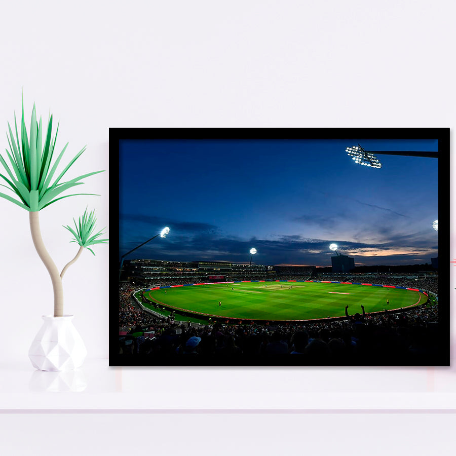 Edgbaston Stadium, Stadium Canvas, Sport Art, Gift for him, Framed Art Prints Wall Art Decor, Framed Picture