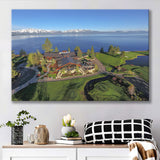 Edgewood Tahoe Golf Course Resort Stateline, Nevada, Golf Art Print, Golf Lover, Canvas Prints Wall Art Decor