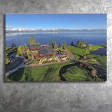 Edgewood Tahoe Golf Course Resort Stateline, Nevada, Golf Art Print, Golf Lover, Canvas Prints Wall Art Decor