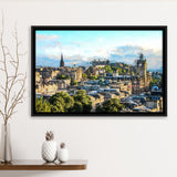 Edinburgh Skyline Framed Canvas Prints Wall Art Decor - Paiting Canvas, Art Prints, Floating Frame