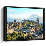 Edinburgh Skyline Framed Canvas Prints Wall Art Decor - Paiting Canvas, Art Prints, Floating Frame