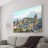 Edinburgh Skyline Canvas Prints Wall Art Decor - Paiting Canvas, Art Prints, Wall Decor, For Sale