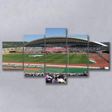 Edion Stadium Hiroshima, Stadium Canvas, Sport Art, Large Canvas, Multi Panels, Canvas Prints Wall Art Decor