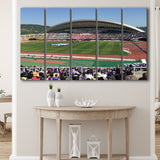 Edion Stadium Hiroshima, Stadium Canvas, Sport Art, Gift for him, Multi Panels B, Canvas Prints Wall Art Decor
