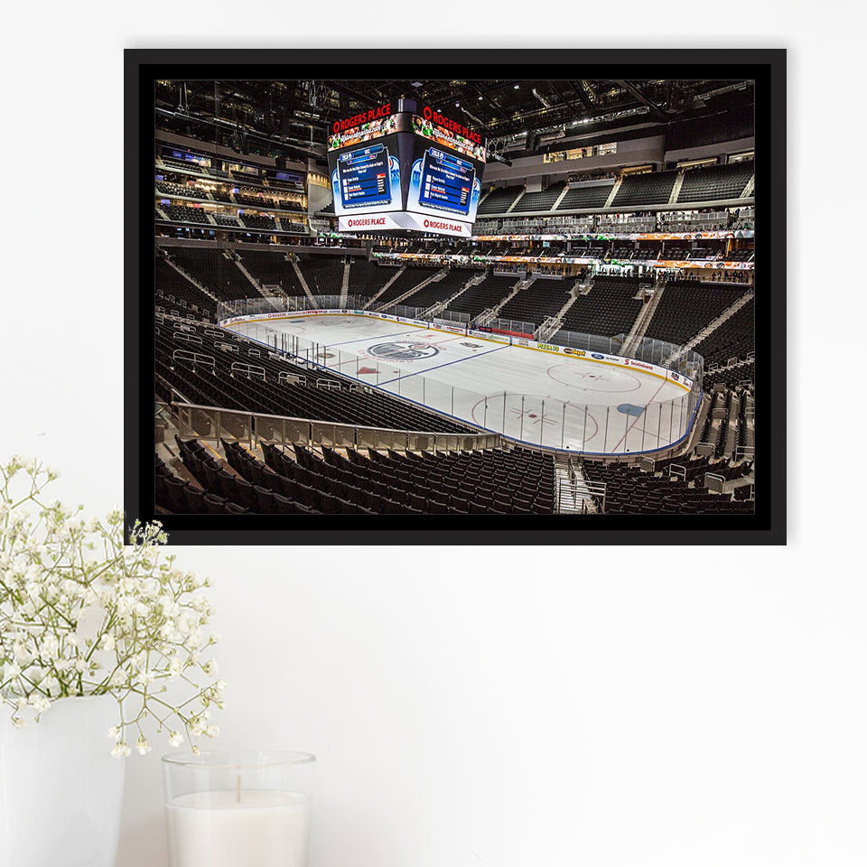 Edmonton Oilers Stadium Canvas Prints Rogers Place Wall Art Hockey,Spo –  UnixCanvas