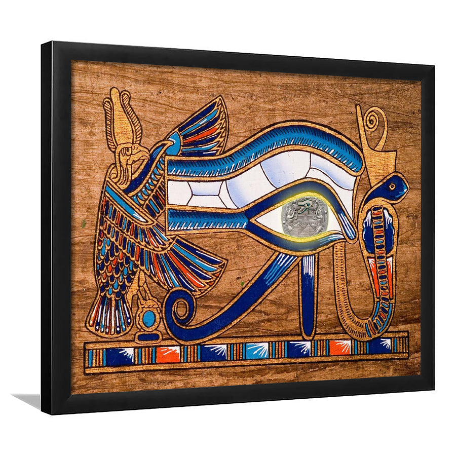 Egypt Ancient Canvas Art, Eye Of Horus, Ancient Egypt Art Framed Art Prints Wall Decor, Framed Picture, Large Art Prints