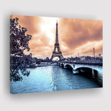 Eiffel Tower Art Canvas Prints Wall Art Decor - Painting Canvas,Home Decor, Ready to Hang