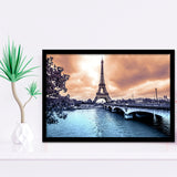 Eiffel Tower Art Framed Art Prints Wall Art Decor, Framed Picture, Home Decor