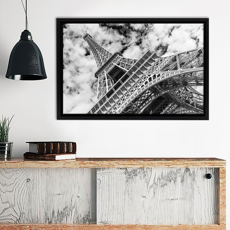 Eiffel Tower Canvas Wall Art - Framed Art, Prints For Sale, Painting For Sale, Framed Canvas, Painting Canvas