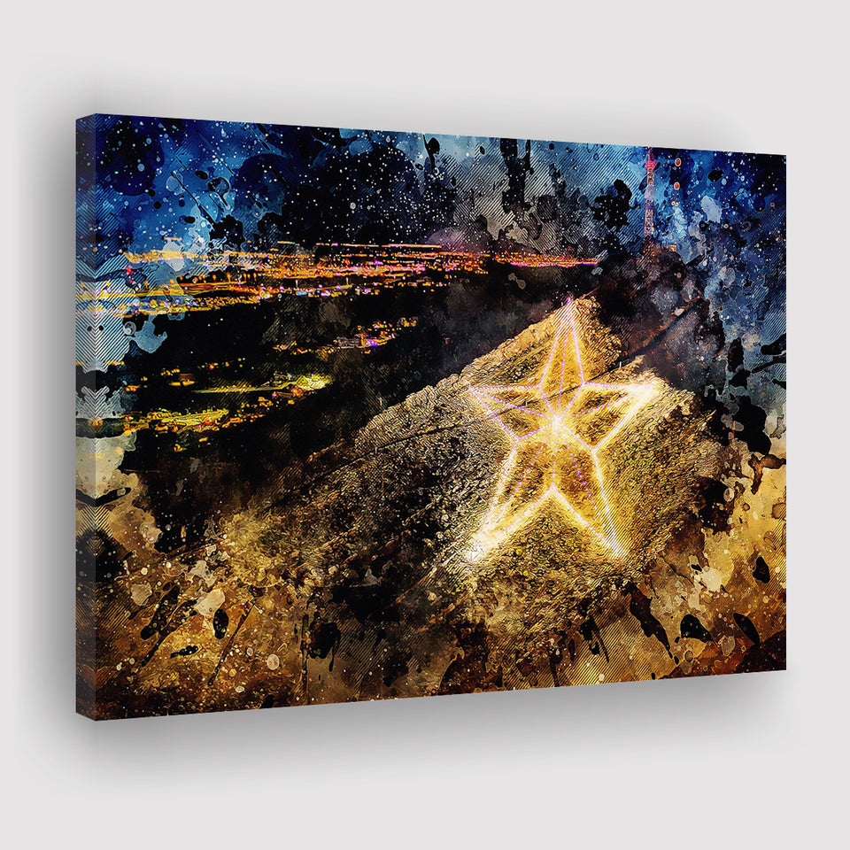 El Paso Texas Usa Downtown Skyline Canvas Prints Wall Art - Painting Canvas,Wall Decor,Art Print,Home Decor