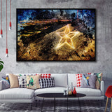 El Paso Texas Usa Downtown Skyline Framed Canvas Prints Wall Art - Painting Canvas,Framed Picture,Home Art Wall Decor