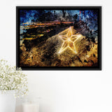 El Paso Texas Usa Downtown Skyline Framed Canvas Prints Wall Art - Painting Canvas,Framed Picture,Home Art Wall Decor