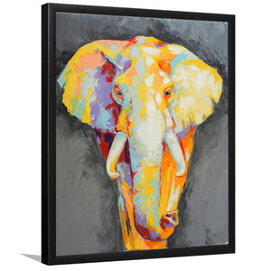 Elephant Abstract Painting Framed Wall Art Prints - Painting prints, Framed Prints,Framed Art, Prints for Sale