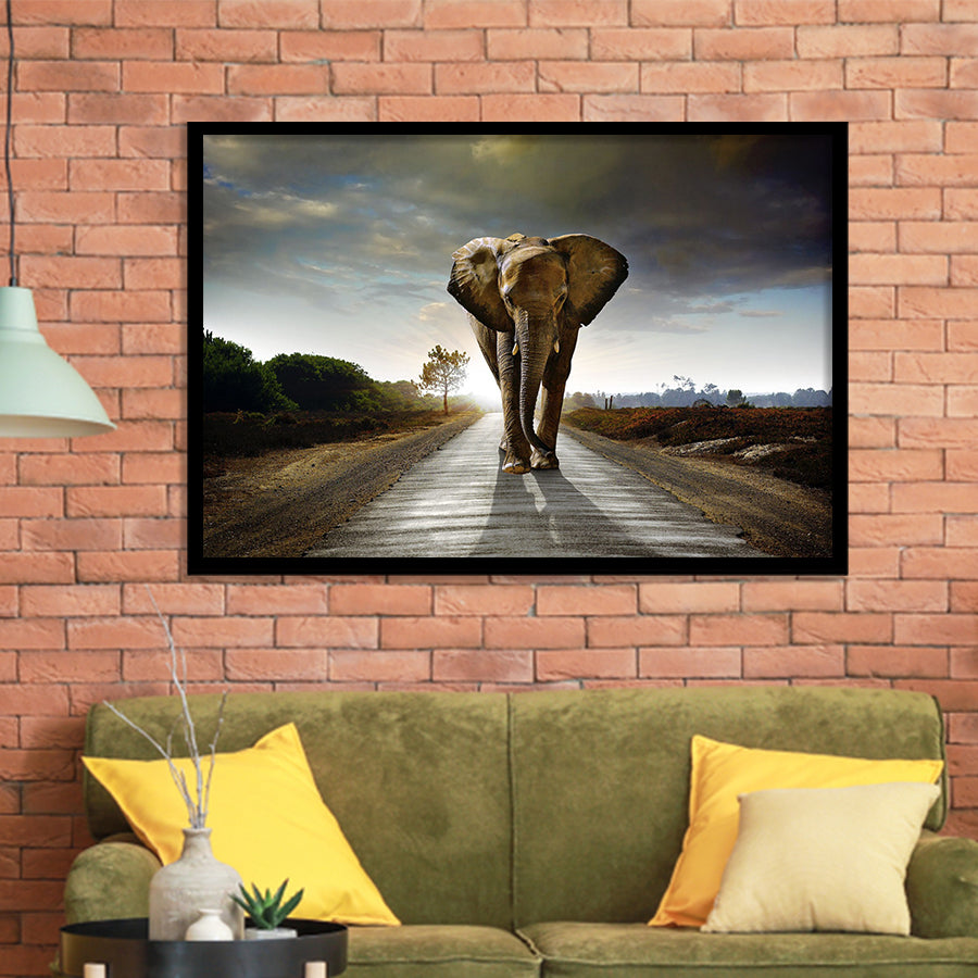 Elephant Stylish Framed Art Prints Wall Decor - Painting Prints, Framed Picture, Home Decor