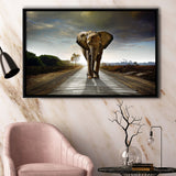 Elephant Stylish Framed Canvas Prints Wall Art Decor - Paiting Canvas, Art Prints, Floating Frame