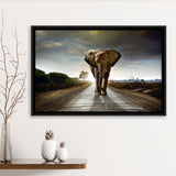Elephant Stylish Framed Canvas Prints Wall Art Decor - Paiting Canvas, Art Prints, Floating Frame