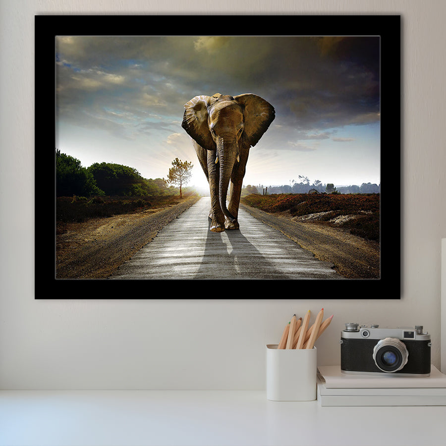Elephant Stylish Framed Art Prints Wall Decor - Painting Prints, Framed Picture, Home Decor