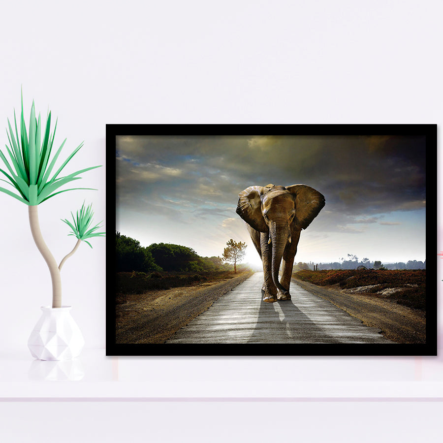 Elephant Stylish Framed Art Prints Wall Decor - Painting Prints, Framed Picture, Home Decor