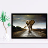 Elephant Stylish Framed Art Prints Wall Decor - Painting Prints, Framed Picture, Home Decor