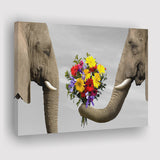 Elephants Love Canvas Prints Wall Art - Painting Canvas,Wall Decor, Painting Prints,For Sale