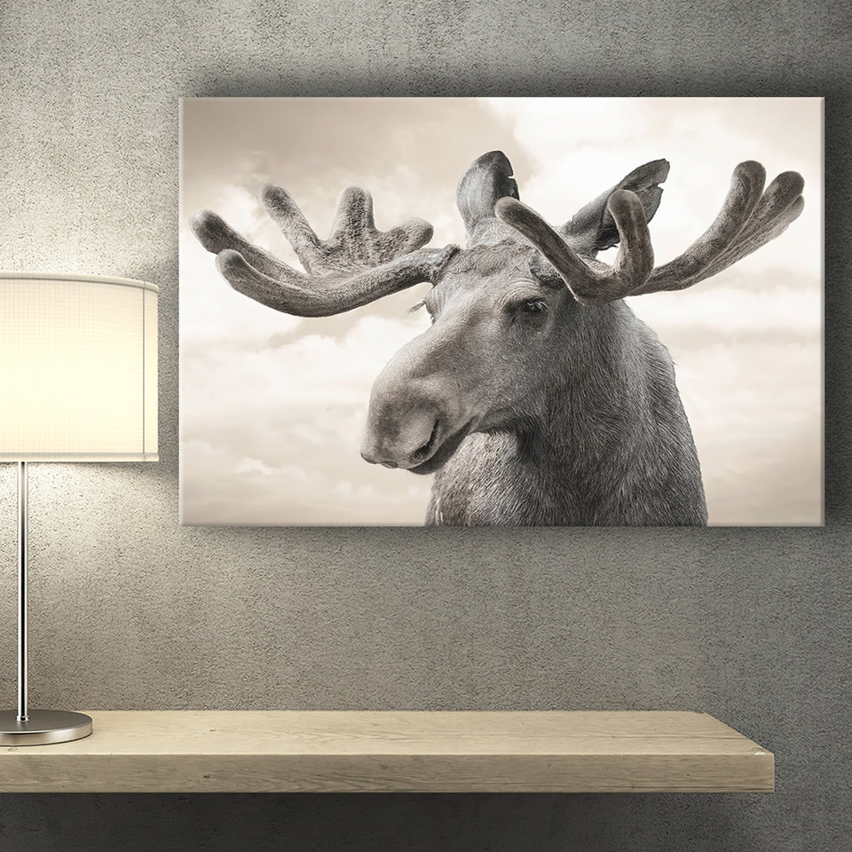 Elk Canvas Photo Print Canvas Prints Wall Art - Painting Canvas, Art Prints, Wall Decor