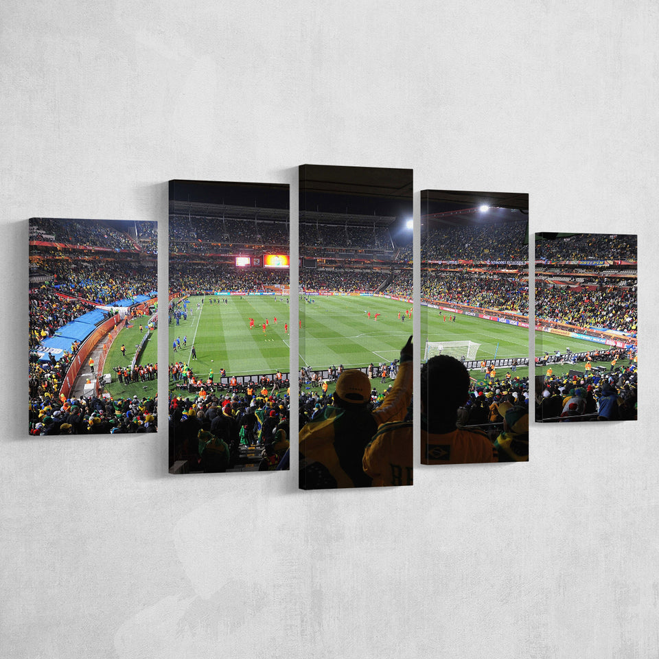 Ellis Park Stadium, Stadium Canvas, Sport Art, Large Canvas, Multi Panels, Canvas Prints Wall Art Decor