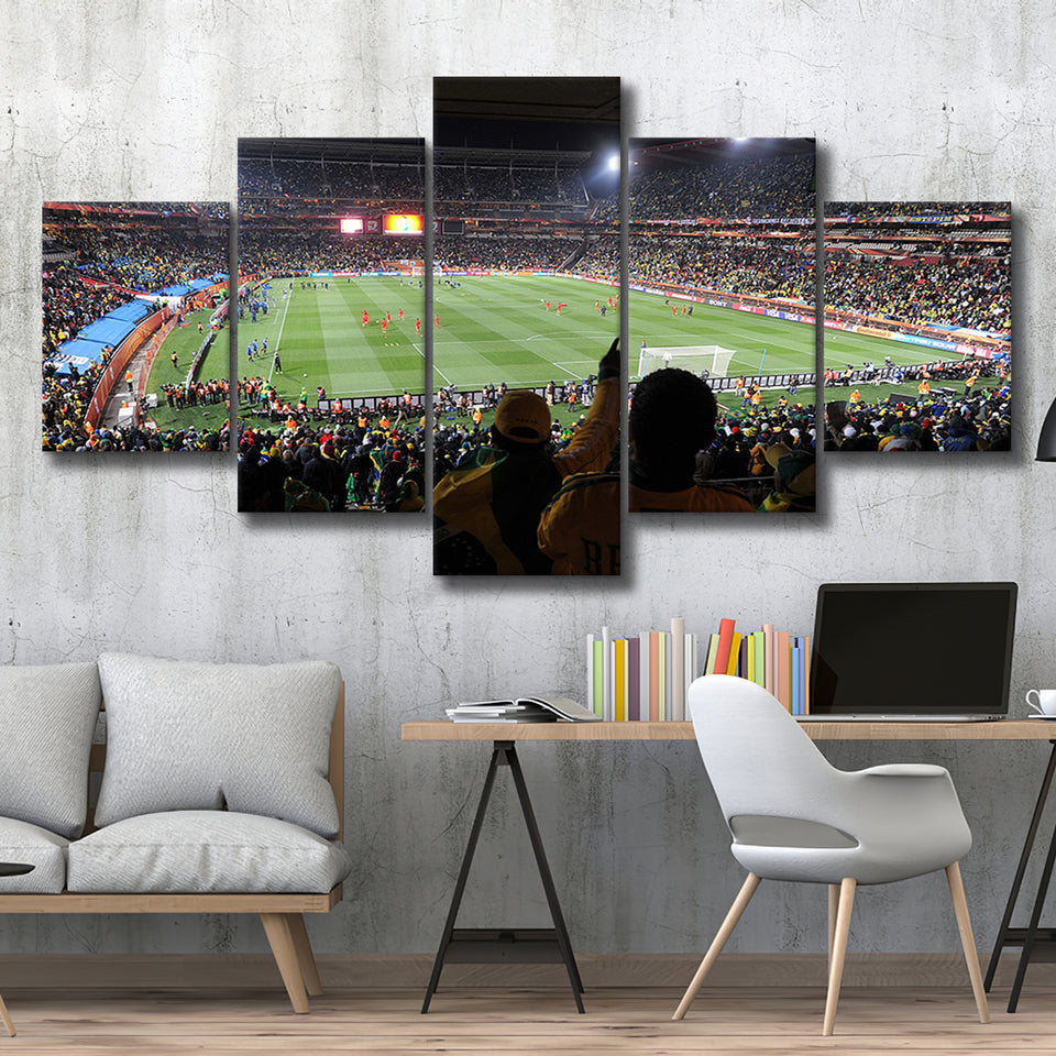 Ellis Park Stadium, Stadium Canvas, Sport Art, Large Canvas, Multi Panels, Canvas Prints Wall Art Decor