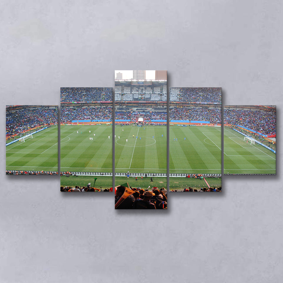 Ellis Park Stadium in South Africa, Stadium Canvas, Sport Art, Large Canvas, Multi Panels, Canvas Prints Wall Art Decor