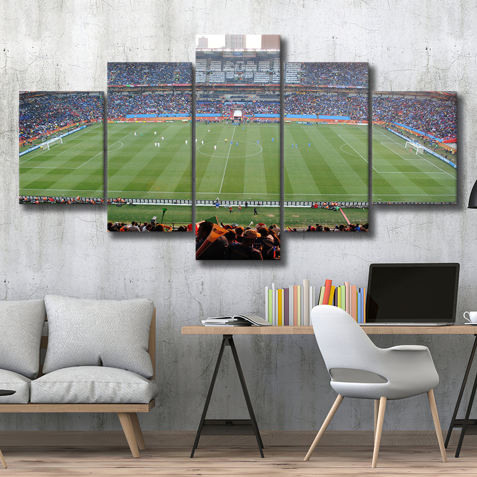 Ellis Park Stadium in South Africa, Stadium Canvas, Sport Art, Large Canvas, Multi Panels, Canvas Prints Wall Art Decor