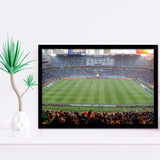 Ellis Park Stadium in South Africa, Stadium Canvas, Sport Art, Gift for him, Framed Art Prints Wall Art Decor, Framed Picture