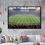 Ellis Park Stadium in South Africa, Stadium Canvas, Sport Art, Gift for him, Framed Art Prints Wall Art Decor, Framed Picture