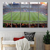 Ellis Park Stadium in South Africa, Stadium Canvas, Sport Art, Gift for him, Multi Panels B, Canvas Prints Wall Art Decor