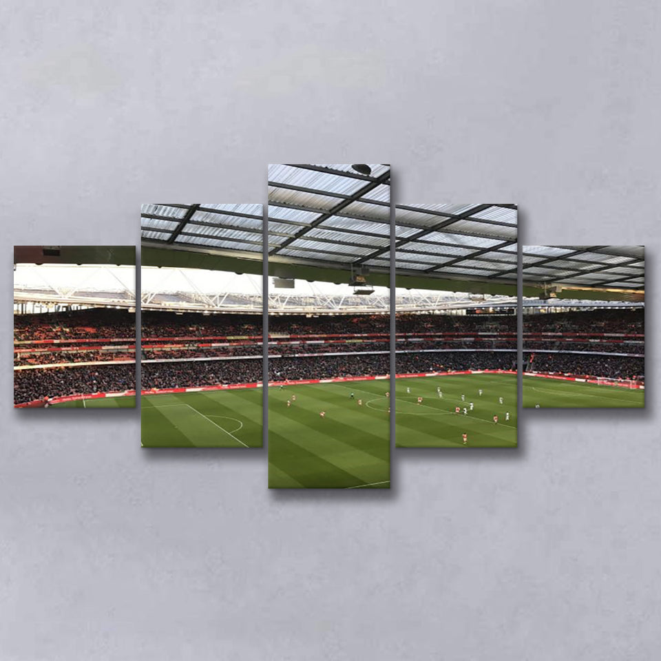 Emirates Arsenal matched tickets, Stadium Canvas, Sport Art, Large Canvas, Multi Panels, Canvas Prints Wall Art Decor