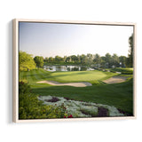Emirates Gc (Majlis) Golf Courses At Dubai, United Arab Emirates,  Framed Canvas Prints Wall Art Decor, Floating Frame