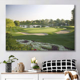 Emirates Gc (Majlis) Golf Courses At Dubai, United Arab Emirates, Golf Art Print, Golf Lover, Canvas Prints Wall Art Decor