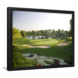Emirates Gc (Majlis) Golf Courses At Dubai, United Arab Emirates, Golf Sport Print, Golf Lover, Framed Art Prints Home Decor