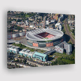 Emirates Stadium Aerial View, Stadium Canvas, Sport Art, Gift for him, Fan Gift, Canvas Prints Wall Art Decor