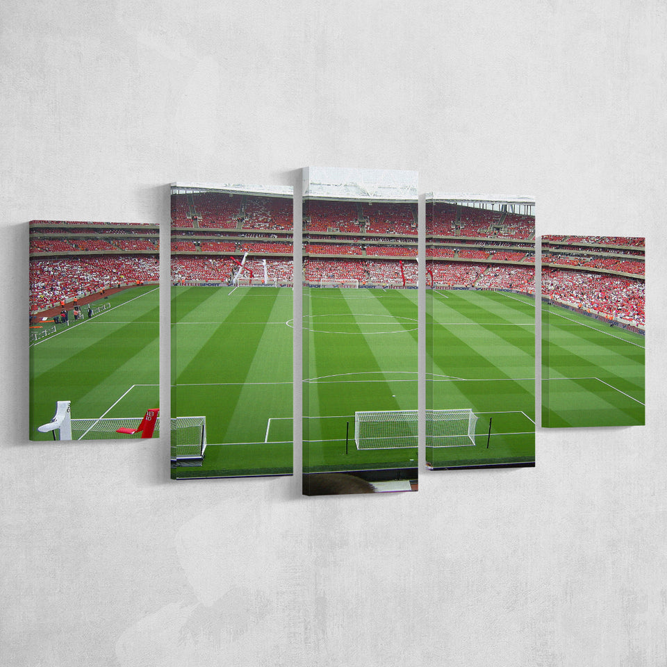 Emirates Stadium Arsenal Wall Art Multi Panels, Canvas Prints Wall Art Decor